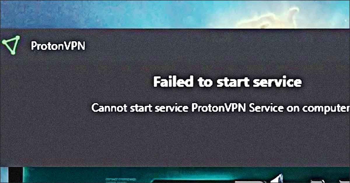 erreur protonvpn