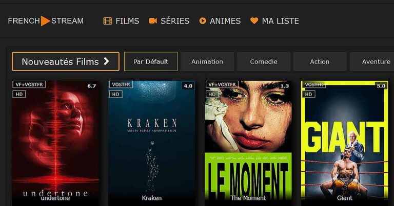 French Stream, adresse officielle 2026 et astuces pour contourner les blocages