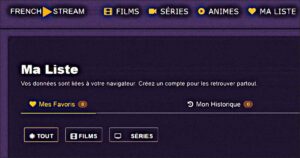 french stream ma liste favoris