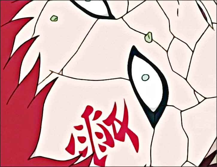 gaara vs rock lee 2