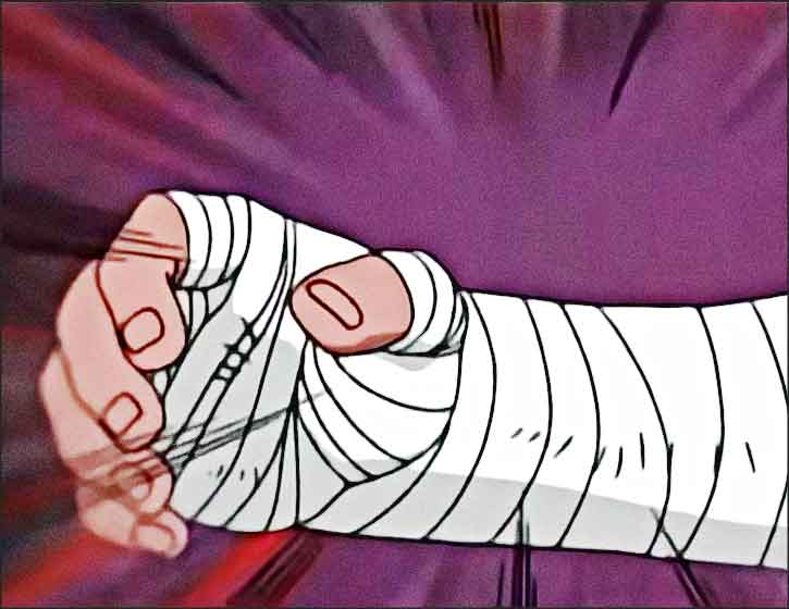 naruto poing rock lee