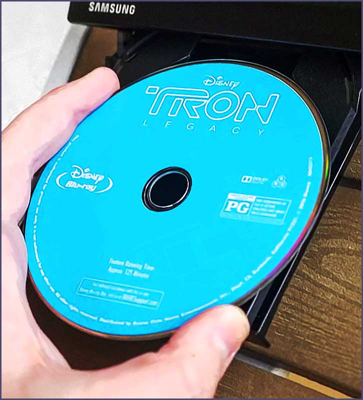 compact disc disney tron