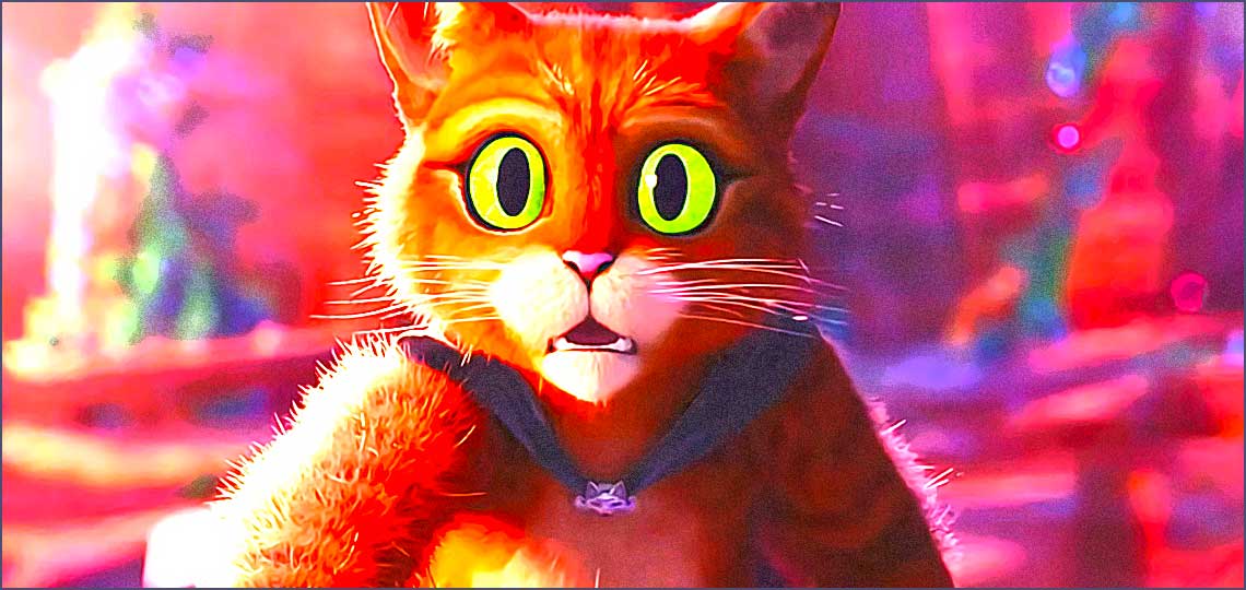 le chat potte 2 scene de panique