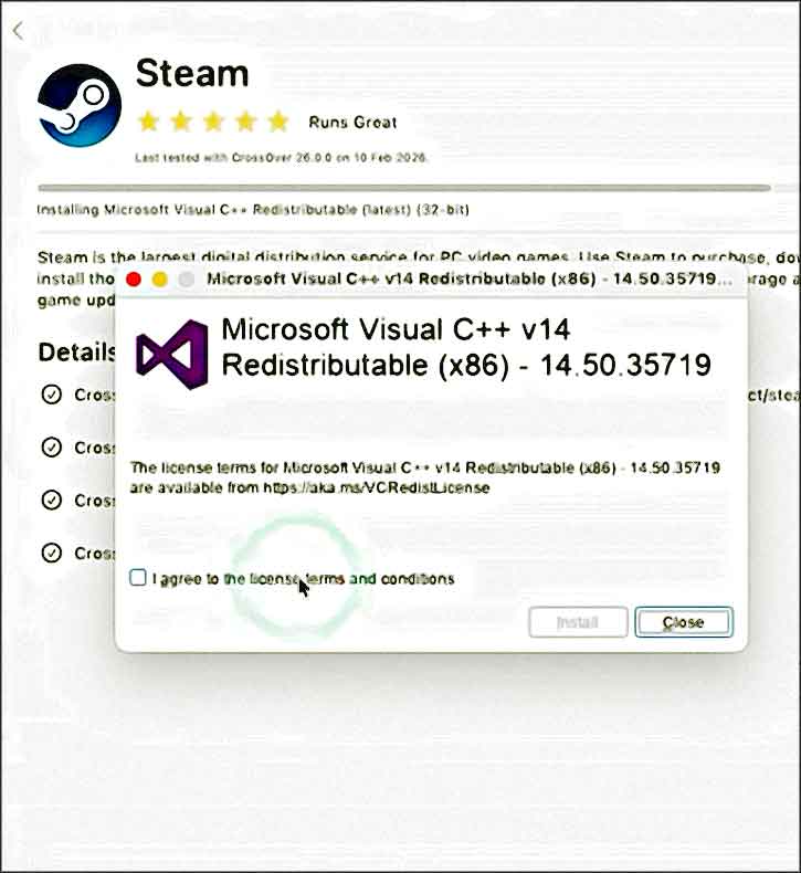 steam visual c++