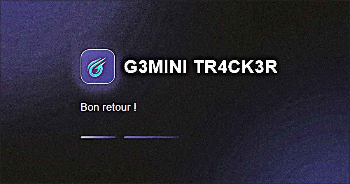 gemini tracker banniere