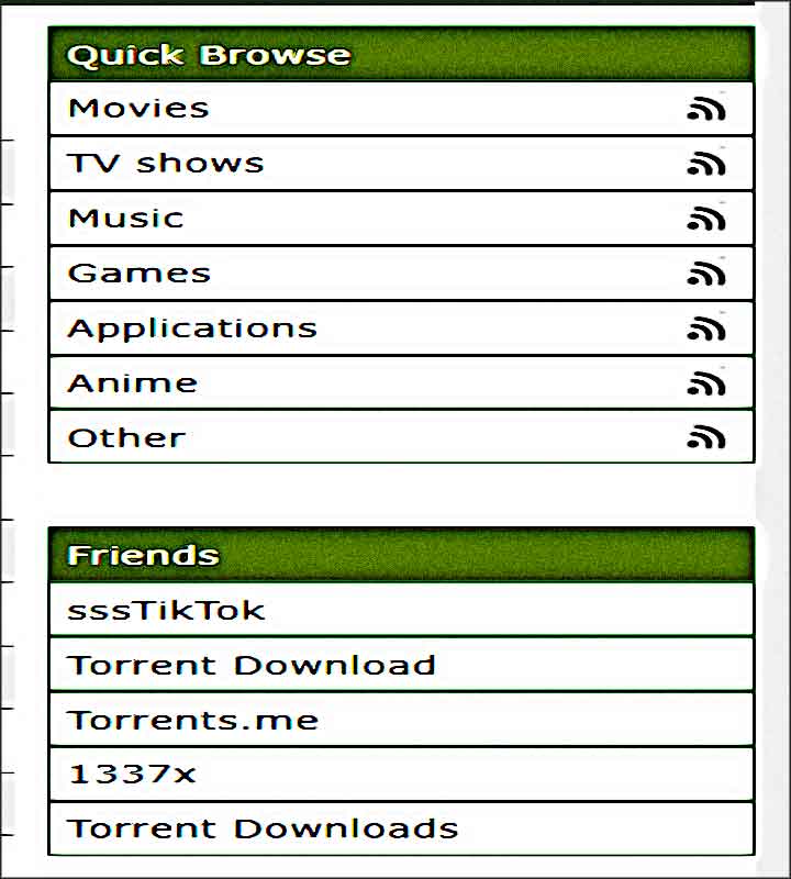 menu limetorrents