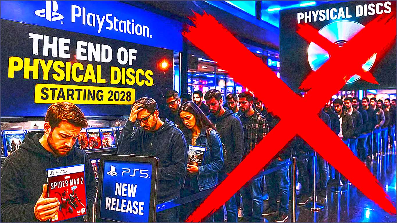 playstation fin des disques physiques