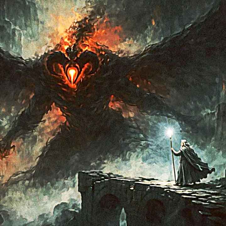 gandalf contre balrog
