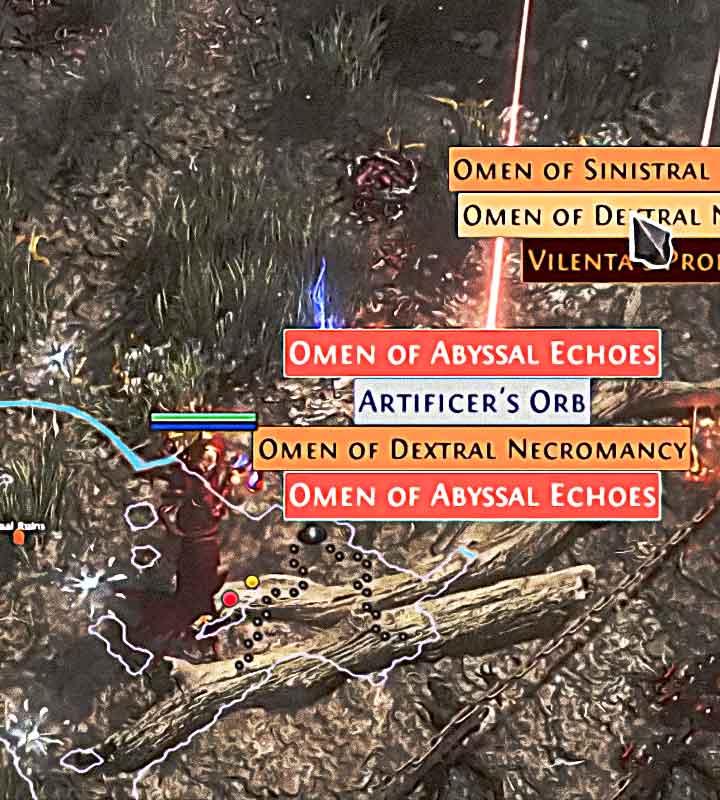 poe2 omen of abyssal echoes